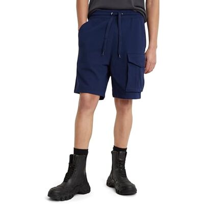 D24704 G-Star RAW One Pocket SW Short, Niebieski (Imperial Blue -d562-1305), S D24704 G-Star RAW One Pocket SW Short, Niebieski (Imperial Blue -d562-1305), S