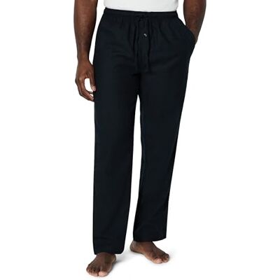 MAE90005FL18-blk-X-Large Amazon Essentials Men's Flanelowe spodnie do piżamy (dostępne w wersjach Big i Tall), Czarny, XL MAE90005FL18-blk-X-Large Amazon Essentials Men's Flanelowe spodnie do piżamy (dostępne w wersjach Big i Tall), Czarny, XL
