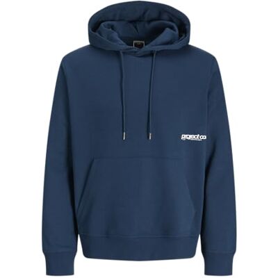 12282705-4823968 JACK & JONES Jcounion Minimal Print Sweat Hood, Titan, L 12282705-4823968 JACK & JONES Jcounion Minimal Print Sweat Hood, Titan, L