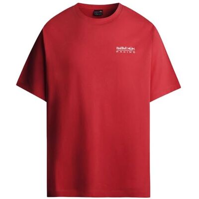 RU500003244L Red Bull Racing X Pepe Jeans Męska koszulka RBR Pit Stop Crew TEE, czerwona (Mars RED), L, Czerwony (Mars Red), L RU500003244L Red Bull Racing X Pepe Jeans Męska koszulka RBR Pit Stop Crew TEE, czerwona (Mars RED), L, Czerwony (Mars Red), L