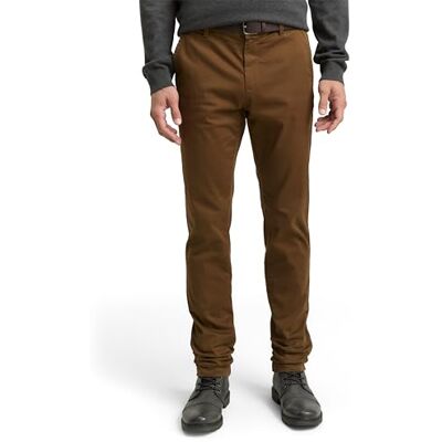 1047267 Tom Tailor TTTRAVIS Slim Chino męskie z paskiem , 23900 Dark Palm, 38W / 34L 1047267 Tom Tailor TTTRAVIS Slim Chino męskie z paskiem , 23900 Dark Palm, 38W / 34L