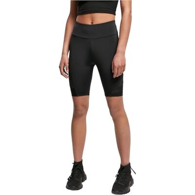 TB4354 Urban Classics Męskie szorty Ladies High Waist Tech Mesh Cycle, czarny, XXL TB4354 Urban Classics Męskie szorty Ladies High Waist Tech Mesh Cycle, czarny, XXL