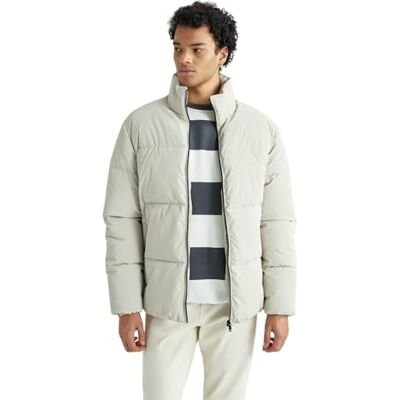 U4213AZ DeFacto kurtka męska, Off White, XL U4213AZ DeFacto kurtka męska, Off White, XL