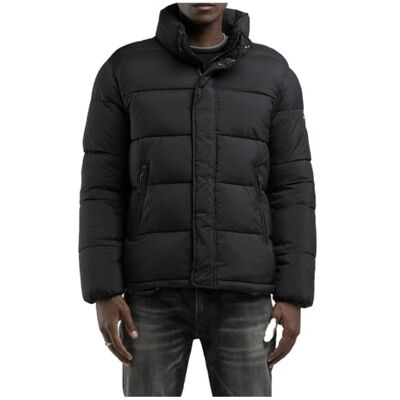 M8433 .000.84972 Replay Męska kurtka zimowa, 098 BLACK, XXL M8433 .000.84972 Replay Męska kurtka zimowa, 098 BLACK, XXL
