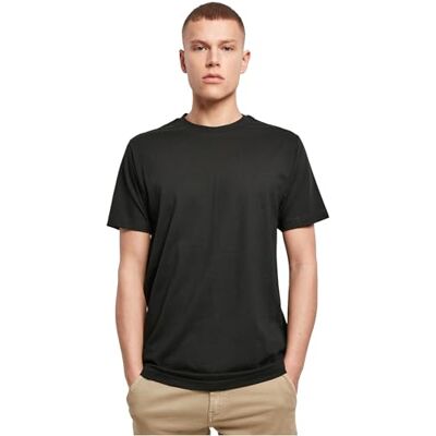 BY136-00007-0054 Build Your Brand Męski T-shirt Organic Round Neck, czarny, XL BY136-00007-0054 Build Your Brand Męski T-shirt Organic Round Neck, czarny, XL