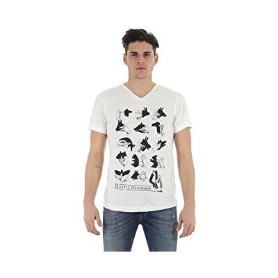 702960-70005 Offwhite Blend T-shirt męski 702960, jednokolorowy, biały (70005 offwhite), XL 702960-70005 Offwhite Blend T-shirt męski 702960, jednokolorowy, biały (70005 offwhite), XL