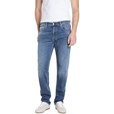 MA972 .000.285 132 REPLAY Męskie dżinsy Grover, Medium Blue 009 (niebieskie), 29 W/32 L MA972 .000.285 132 REPLAY Męskie dżinsy Grover, Medium Blue 009 (niebieskie), 29 W/32 L