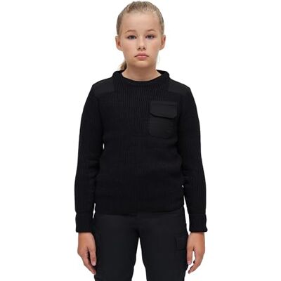 70515-02-002 Brandit Kids BW sweter, rozmiary od 122 do 176, czarny, 122-128 70515-02-002 Brandit Kids BW sweter, rozmiary od 122 do 176, czarny, 122-128