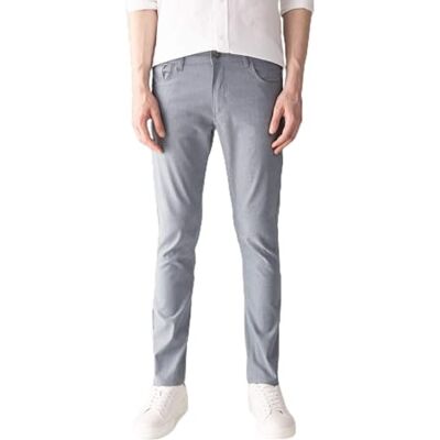T1055AZ DeFacto Męskie spodnie chinosy – stylowe i wygodne spodnie męskie – klasyczne spodnie chinosy zapewniają modny wygląd i najwyższą jakość, lt.indigo, 30W / 30L T1055AZ DeFacto Męskie spodnie chinosy – stylowe i wygodne spodnie męskie – klasyczne spodnie chinosy zapewniają modny wygląd i najwyższą jakość, lt.indigo, 30W / 30L