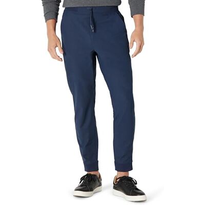 AEMN72722_Navy Amazon Essentials Męskie spodnie dresowe ze stretchem, granatowy, XS AEMN72722_Navy Amazon Essentials Męskie spodnie dresowe ze stretchem, granatowy, XS