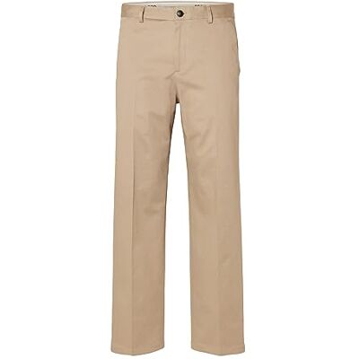 16090459 SELETED HOMME Męskie chinosy, Greige, 34W / 32L 16090459 SELETED HOMME Męskie chinosy, Greige, 34W / 32L