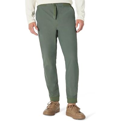 AEMN72722_Dark Green Amazon Essentials Męskie spodnie dresowe ze stretchem, ciemnozielony, XS AEMN72722_Dark Green Amazon Essentials Męskie spodnie dresowe ze stretchem, ciemnozielony, XS