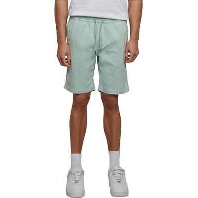 TB1609 Urban Classics M?skie szorty do biegania ze stretchem Twill, Mro?na mi?ta, M TB1609 Urban Classics M?skie szorty do biegania ze stretchem Twill, Mro?na mi?ta, M
