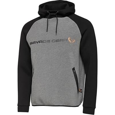 SVS76696 Savage Gear Tec-Foam Hoodie wydajna bluza wędkarska i outdoorowa dla wędkarzy, wędrowców i myśliwych Ciepła, rozciągliwa i stylowa bluza z regulowanym kapturem i kieszeniami zapinanymi na zamek XL SVS76696 Savage Gear Tec-Foam Hoodie wydajna bluza wędkarska i outdoorowa dla wędkarzy, wędrowców i myśliwych Ciepła, rozciągliwa i stylowa bluza z regulowanym kapturem i kieszeniami zapinanymi na zamek XL