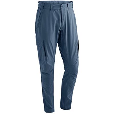 Maier Sports Herren Hose Fenit M - Swobodne spodnie cargo - Niebieskie - 58 Maier Sports Herren Hose Fenit M - Swobodne spodnie cargo - Niebieskie - 58