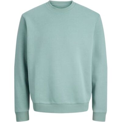 12250594-4971603 JACK & JONES Jjebradley Sweat Crew Noos Pls Plus Size, Mineral Blue, 6XL 12250594-4971603 JACK & JONES Jjebradley Sweat Crew Noos Pls Plus Size, Mineral Blue, 6XL