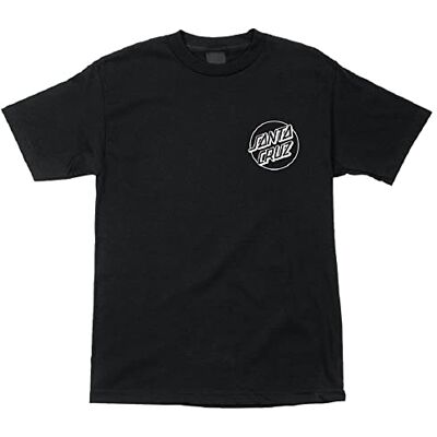 44152449 SANTA CRUZ Koszulka męska S/S Opus Dot Skate T-Shirt, Czarny W/biały, L 44152449 SANTA CRUZ Koszulka męska S/S Opus Dot Skate T-Shirt, Czarny W/biały, L