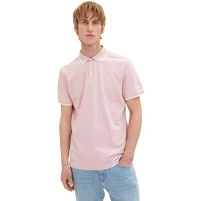 1035900 TOM TAILOR Męska koszulka polo, , 31655, Velvet Rose Tone, L, 31655 – Velvet Rose Two Tone, L 1035900 TOM TAILOR Męska koszulka polo, , 31655, Velvet Rose Tone, L, 31655 – Velvet Rose Two Tone, L