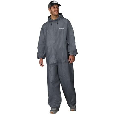 UL12104 FROGG TOGGS Męski Ultra-Lite2 Wodoodporny Oddychający Kombinezon Ochronny Odzież Przeciwdeszczowa, Węgiel, M UK UL12104 FROGG TOGGS Męski Ultra-Lite2 Wodoodporny Oddychający Kombinezon Ochronny Odzież Przeciwdeszczowa, Węgiel, M UK