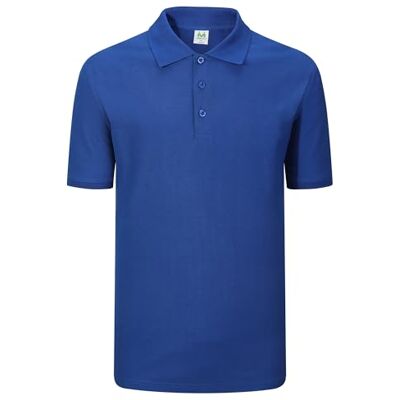 POLO200 MISEMIYA Koszulka polo 200 unisex dla dorosłych (1 sztuka), Royal Blue, XL POLO200 MISEMIYA Koszulka polo 200 unisex dla dorosłych (1 sztuka), Royal Blue, XL