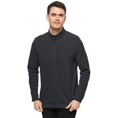1709522 Jack Wolfskin Męski sweter Taunus Hz, Phantom, S 1709522 Jack Wolfskin Męski sweter Taunus Hz, Phantom, S