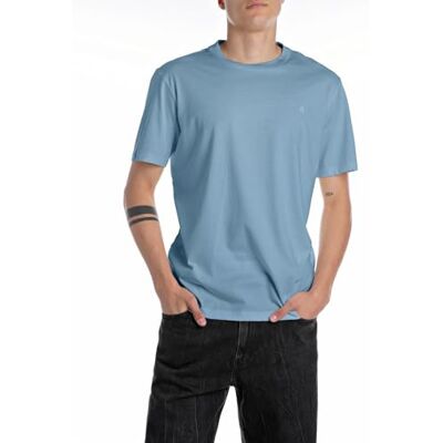 M3097 .000.2660 Replay T-shirt męski, 388 Grigio Medio, XS M3097 .000.2660 Replay T-shirt męski, 388 Grigio Medio, XS