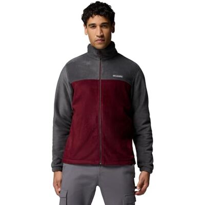1476671 Columbia Męska kurtka polarowa Steens Mountain Full Zip 2.0, zamek błyskawiczny, Shark, Rich Wine, XL 1476671 Columbia Męska kurtka polarowa Steens Mountain Full Zip 2.0, zamek błyskawiczny, Shark, Rich Wine, XL
