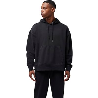 32865 Fox Racing Wordmark Oversized Fleece Pullover Polar, czarny, S dla mężczyzn, Czarny (Black), S 32865 Fox Racing Wordmark Oversized Fleece Pullover Polar, czarny, S dla mężczyzn, Czarny (Black), S