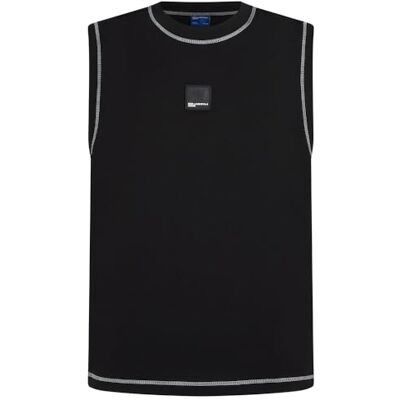B2M17050 Karl Lagerfeld Jeans Relaxed Stitch Tank Kamizelka, czarna, XXL męska B2M17050 Karl Lagerfeld Jeans Relaxed Stitch Tank Kamizelka, czarna, XXL męska