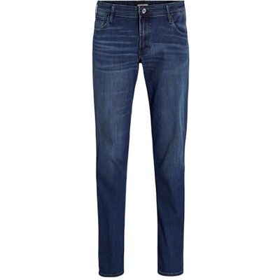 12188522 JACK & JONES Male Plus Size Slim Fit dżinsy Glenn Original AM 812, Blue Denim, 54 12188522 JACK & JONES Male Plus Size Slim Fit dżinsy Glenn Original AM 812, Blue Denim, 54