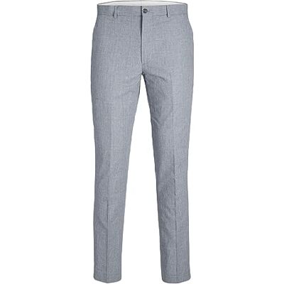 12141112-4124741 JACK & JONES męskie Spodnie garniturowe jprsolaris spodnie noos, Kaszmir niebieski/dopasowanie: super wąskie dopasowanie, 46 12141112-4124741 JACK & JONES męskie Spodnie garniturowe jprsolaris spodnie noos, Kaszmir niebieski/dopasowanie: super wąskie dopasowanie, 46