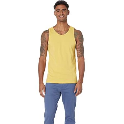 AE1816884-Yellow-XX-Large Amazon Essentials Men's Koszulka typu tank top slim fit, Żółty, XXL AE1816884-Yellow-XX-Large Amazon Essentials Men's Koszulka typu tank top slim fit, Żółty, XXL