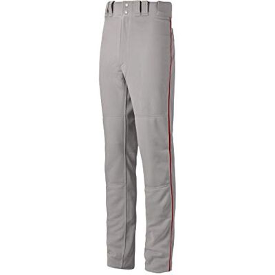 350387.9110.05.M Mizuno Dorośli męskie spodnie baseballowe Premier Pro Piped G2 Szary/czerwony M 350387.9110.05.M Mizuno Dorośli męskie spodnie baseballowe Premier Pro Piped G2 Szary/czerwony M