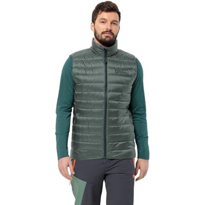 1207711 Jack Wolfskin PILVI DOWN VEST M, Hedge Green, S 1207711 Jack Wolfskin PILVI DOWN VEST M, Hedge Green, S