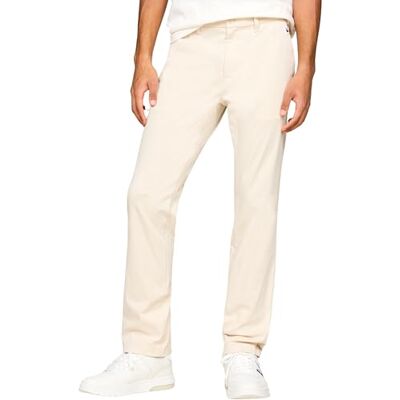DM0DM19486ACG3630 Tommy Jeans Męskie chinosy TJM Austin Lightweight Slim Fit, Papier gazetowy, 30W / 36L DM0DM19486ACG3630 Tommy Jeans Męskie chinosy TJM Austin Lightweight Slim Fit, Papier gazetowy, 30W / 36L