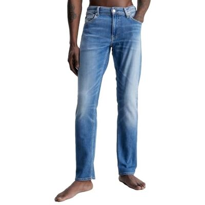 J30J323685 Calvin Klein Jeans Spodnie męskie, Denim (Denim Medium), 33W / 30L J30J323685 Calvin Klein Jeans Spodnie męskie, Denim (Denim Medium), 33W / 30L