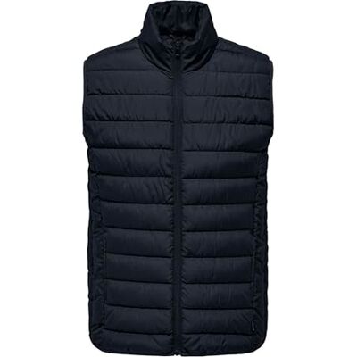 22027450_Blau_XL ONLY & SONS Onsbrody Quilt Vest OTW Vd pikowana kamizelka męska, granatowy, XL 22027450_Blau_XL ONLY & SONS Onsbrody Quilt Vest OTW Vd pikowana kamizelka męska, granatowy, XL
