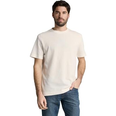 1048599 TOM TAILOR T-shirt męski, 10348 Gardenia White, 3XL 1048599 TOM TAILOR T-shirt męski, 10348 Gardenia White, 3XL