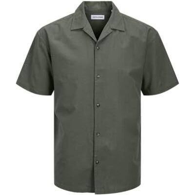 12269333-4777047 JACK & JONES Jjesummer Resort koszulka męska Ss Sn, Beetle, XXS 12269333-4777047 JACK & JONES Jjesummer Resort koszulka męska Ss Sn, Beetle, XXS