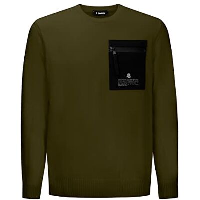 4450127/U Invicta Męski sweter choker 37, S 4450127/U Invicta Męski sweter choker 37, S