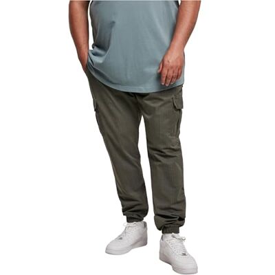 TB3138 Urban Classics AOP Glencheck Cargo Jog spodnie m?skie z delikatnym wzorem w kratk? w 3 kolorach, rozmiary S 5XL, ciemnoszary, 3XL TB3138 Urban Classics AOP Glencheck Cargo Jog spodnie m?skie z delikatnym wzorem w kratk? w 3 kolorach, rozmiary S 5XL, ciemnoszary, 3XL