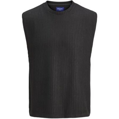12284082-4834765 JACK & JONES Jorgreenwich koszulka męska Crew Neck, czarny, XXL 12284082-4834765 JACK & JONES Jorgreenwich koszulka męska Crew Neck, czarny, XXL