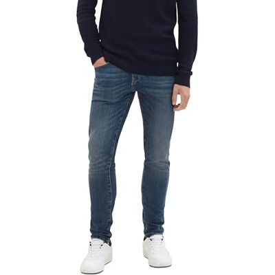 1039881 TOM TAILOR Męskie dżinsy Troy Slim, 10119 Used Mid Stone Blue Denim, 29W / 32L 1039881 TOM TAILOR Męskie dżinsy Troy Slim, 10119 Used Mid Stone Blue Denim, 29W / 32L