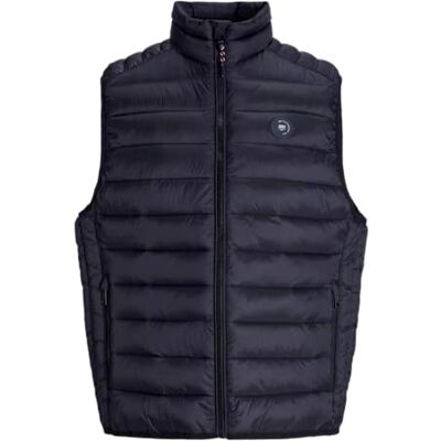12280973-4805285 JACK & JONES Jjebradley Light ocieplacz dla mężczyzn, czarny, S 12280973-4805285 JACK & JONES Jjebradley Light ocieplacz dla mężczyzn, czarny, S