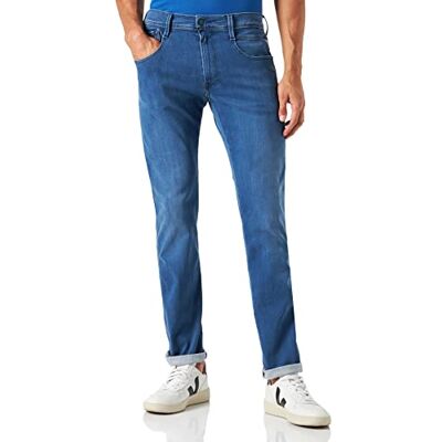 M914Y .000.661 HY3 Replay Męskie dżinsy Anbass Forever Blue, 009 Medium Blue, 27W / 30L M914Y .000.661 HY3 Replay Męskie dżinsy Anbass Forever Blue, 009 Medium Blue, 27W / 30L