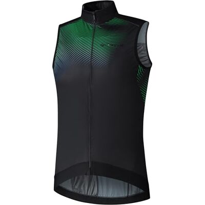 PCWWBRWVE22ML1204 SHIMANO S-phyre Wind Winter Vest Print Kamizelka Unisex Dorosły PCWWBRWVE22ML1204 SHIMANO S-phyre Wind Winter Vest Print Kamizelka Unisex Dorosły