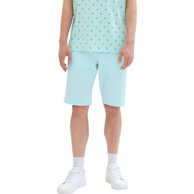 1041460 TOM TAILOR Denim Męskie szorty chinosy o regularnym kroju ze stretchem, 35258 Classic Light Blue, XS 1041460 TOM TAILOR Denim Męskie szorty chinosy o regularnym kroju ze stretchem, 35258 Classic Light Blue, XS