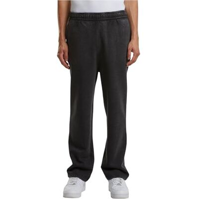 BY296-00007 Build Your Brand Męskie spodnie sportowe Vintage Heavy Trackpants, luźne męskie spodnie treningowe z praniem, rozmiary S 5XL, czarny, XL BY296-00007 Build Your Brand Męskie spodnie sportowe Vintage Heavy Trackpants, luźne męskie spodnie treningowe z praniem, rozmiary S 5XL, czarny, XL