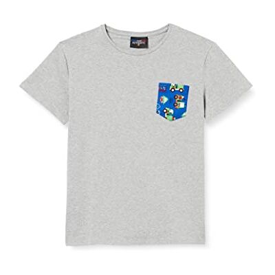 FRC626-5 Frenchcool Męski T-shirt Gris À Poche Fokjte Coz, szary, XXL FRC626-5 Frenchcool Męski T-shirt Gris À Poche Fokjte Coz, szary, XXL