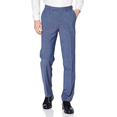 72240-810-75231-3350 Pierre Cardin Męskie spodnie garniturowe Anzughose Futureflex Dupont, NIEBIESKI, 118 cm 72240-810-75231-3350 Pierre Cardin Męskie spodnie garniturowe Anzughose Futureflex Dupont, NIEBIESKI, 118 cm